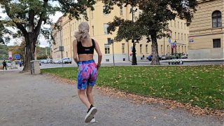 Fitness goes DAP, Busty MILF Laura Crystal, Hardcore anal, DP, DOUBLE ANAL, Cum swallow